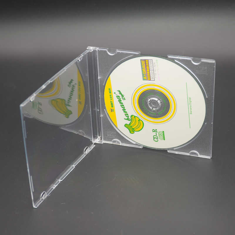 Home Cinema Dvd - Transparent Plastic DVD Case Portable CD