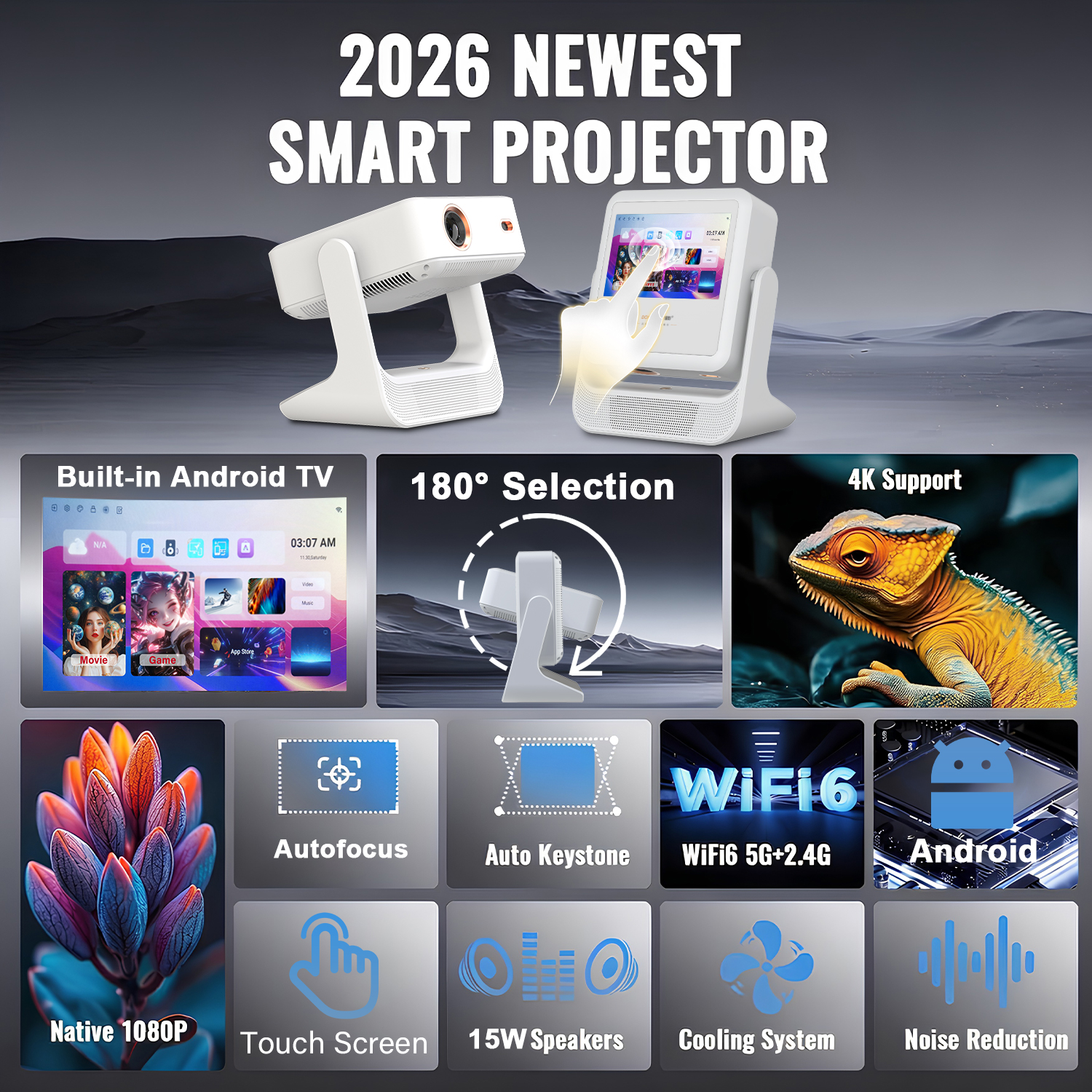 Home Cinema Kids - Elder & Kids Friendly Sports Projector