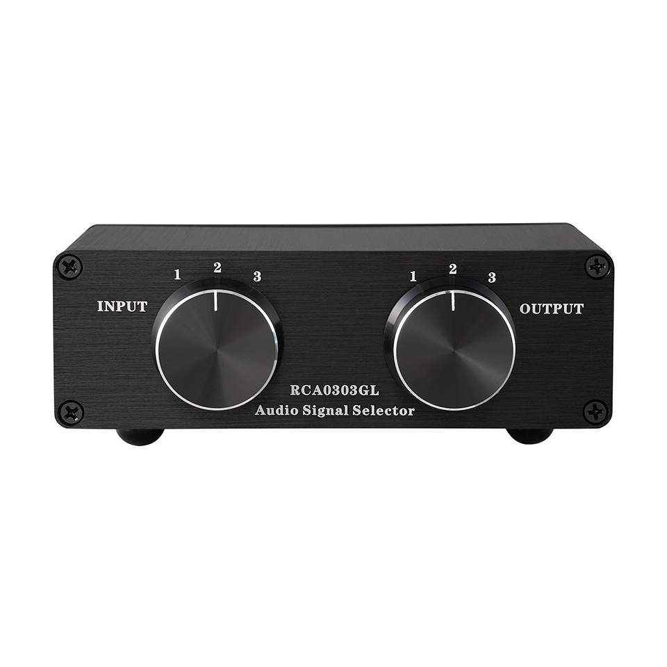 Home Cinema Ampli - 2-Way Stereo RCA Audio Switch Box