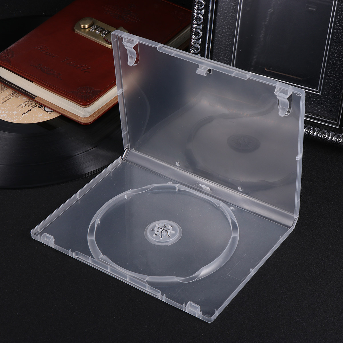 Home Cinema Dvd - 6Pcs Cd Storage Holder Clear Compact