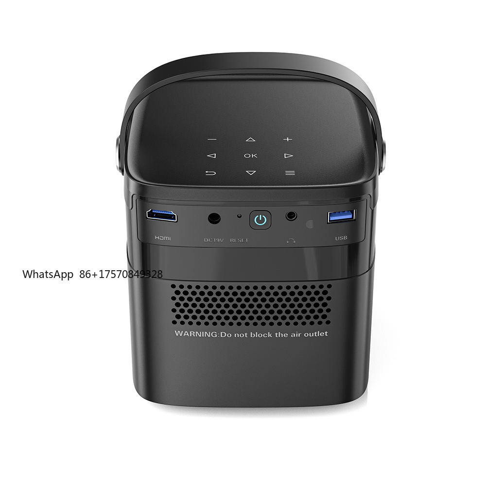 Smart Android 9.0 DLP LED 3D F - Home Cinema Outdoor ulasan dan harga