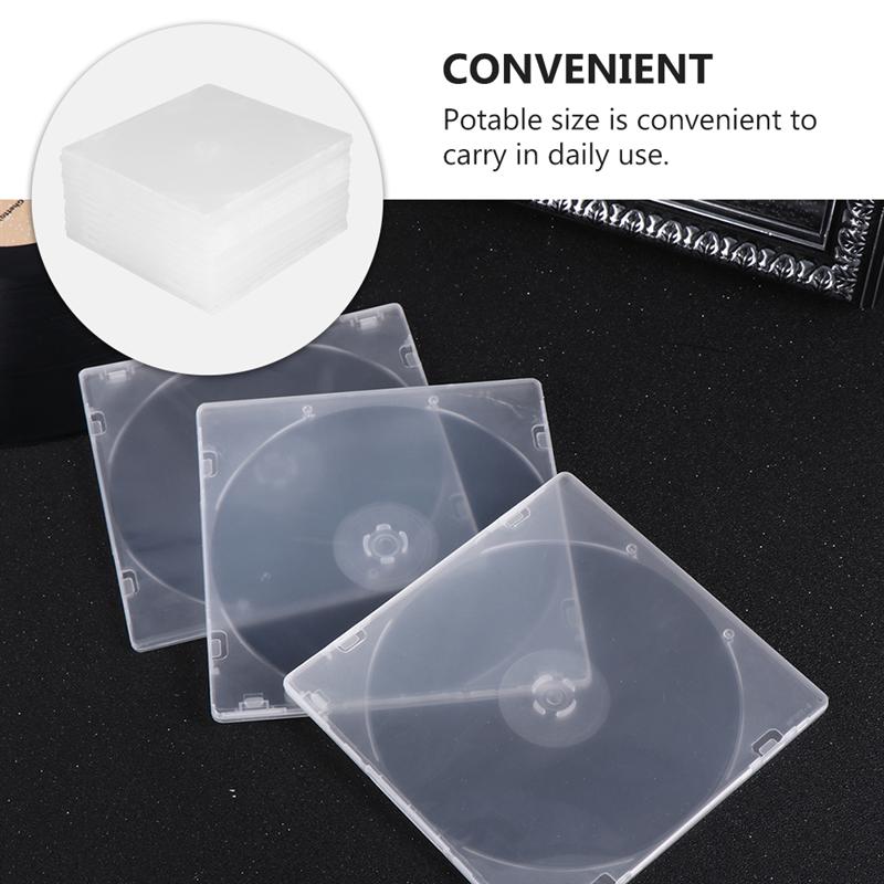 25pcs Ultrathin Dvd Case Trans - Home Cinema Dvd ulasan dan harga