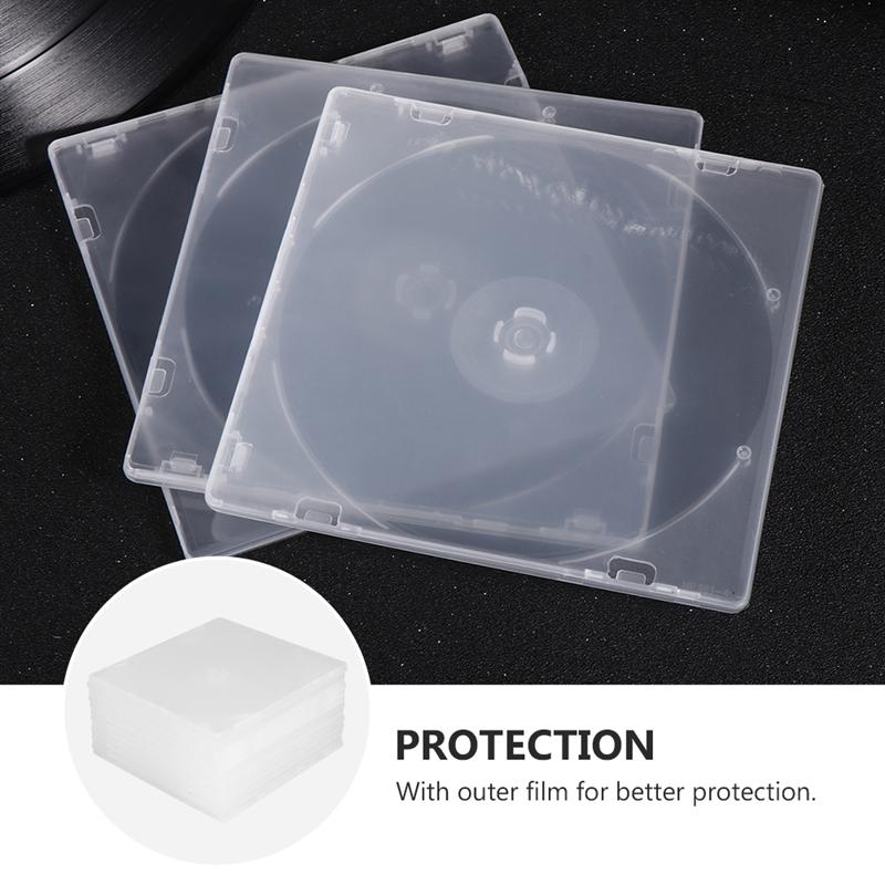 25pcs Ultrathin Dvd Case Trans - Home Cinema Dvd ulasan dan harga
