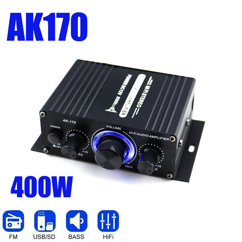 AK170 Mini Digital Power Audio - Home Cinema Ampli ulasan dan harga