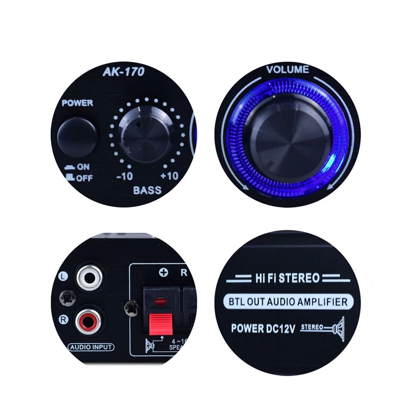 AK170 Mini Digital Power Audio - Home Cinema Ampli ulasan dan harga