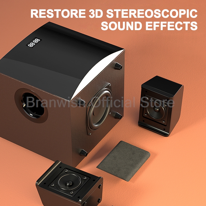 4 Inch 31W High Power Bluetoot - Home Cinema Sound System ulasan dan harga