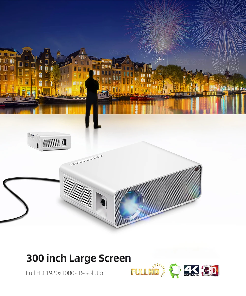 New Design Projector Beamer 10 - Home Cinema Kids ulasan dan harga
