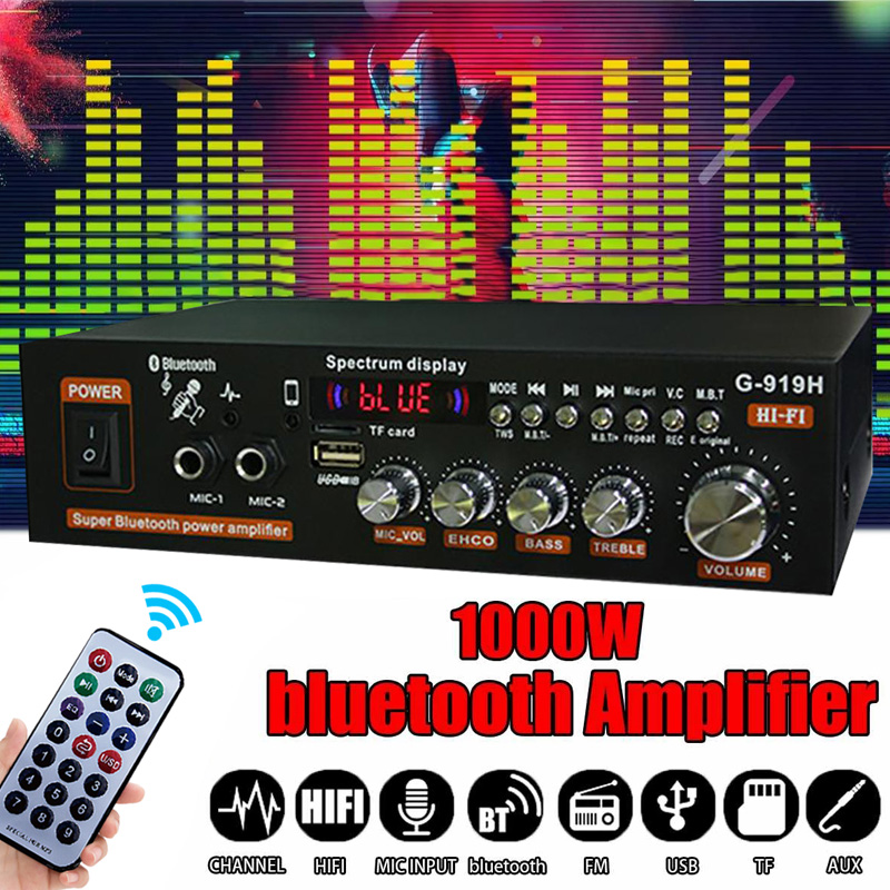 G-919H 1000W Home Power Amplif - Home Cinema Ampli ulasan dan harga