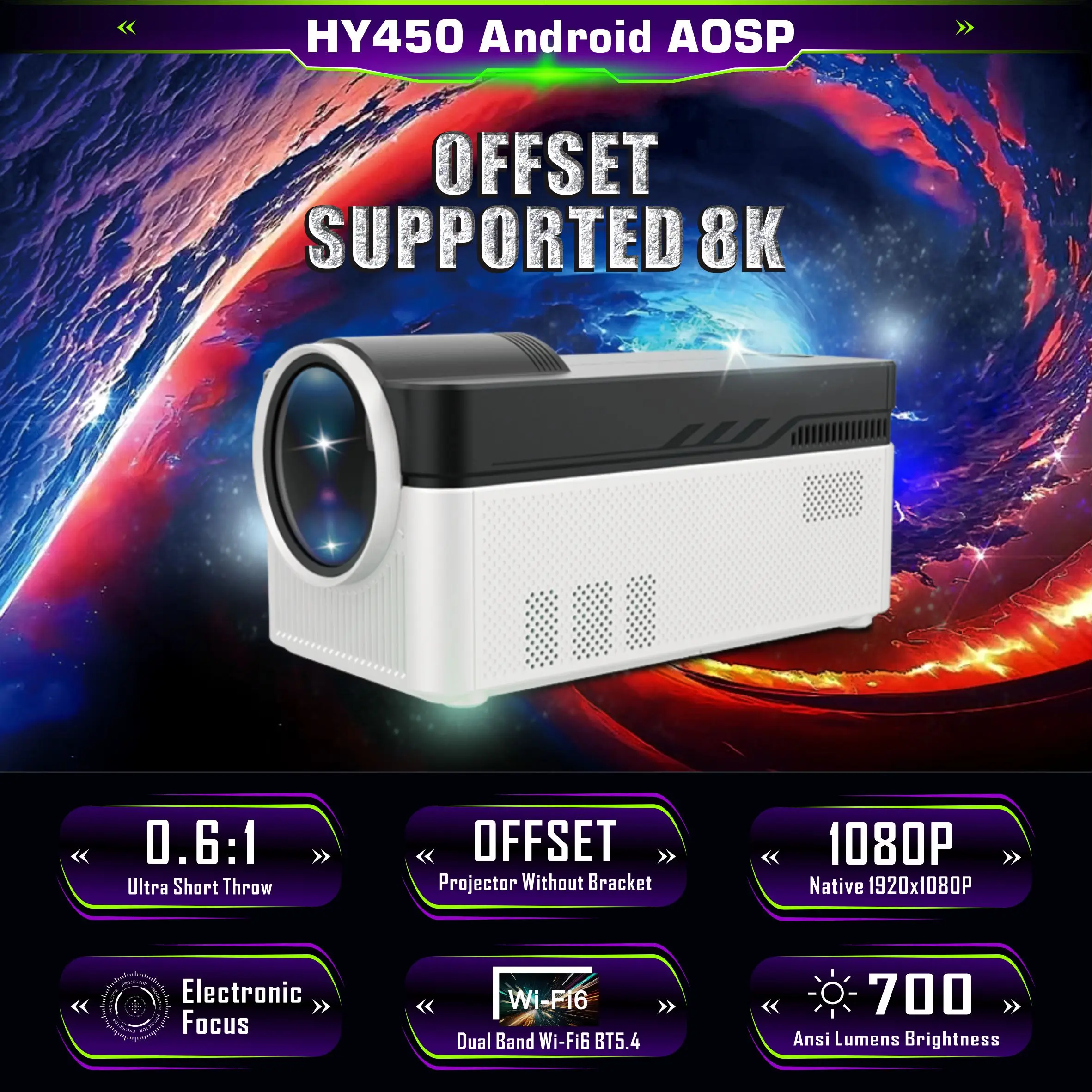Android 11 Portable Wifi 6 Pro - Home Cinema Outdoor ulasan dan harga