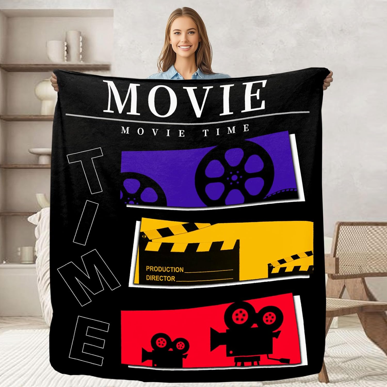 Movie Throw Blanket for Movie  - Home Cinema Kids ulasan dan harga