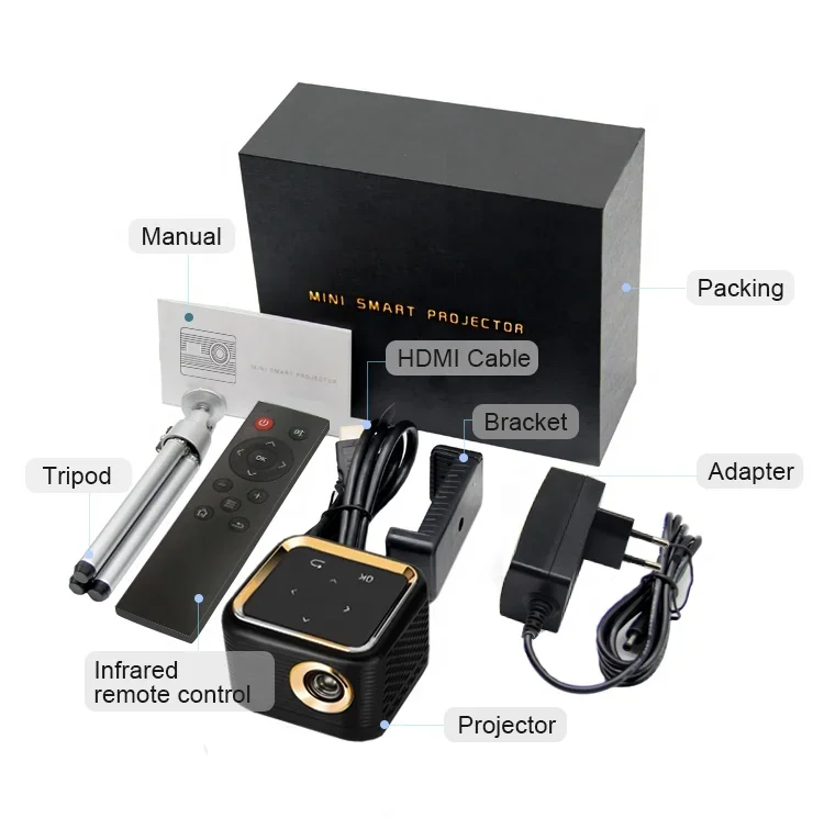 New 2024 Mini Portable USB Poc - Home Cinema Kids ulasan dan harga