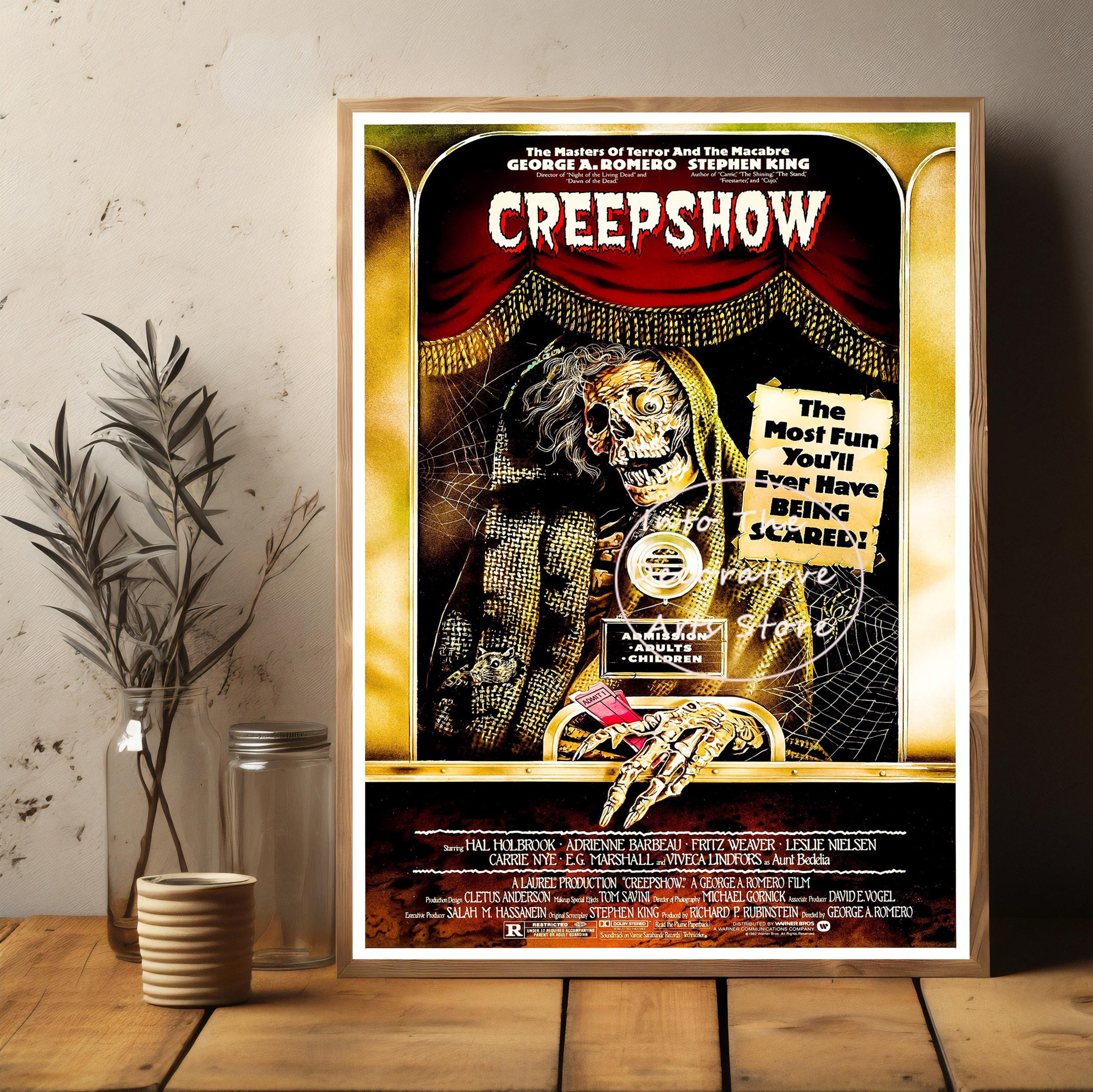 Classic Action Movie Retro Pos - Home Cinema Wall Art ulasan dan harga