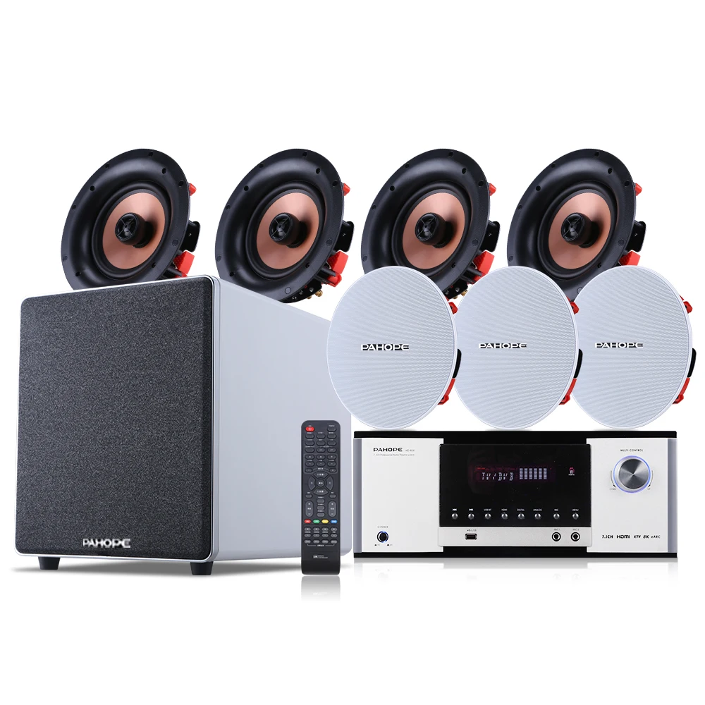 7.1 Home Theater Ceiling Speak - Home Cinema Sound System ulasan dan harga