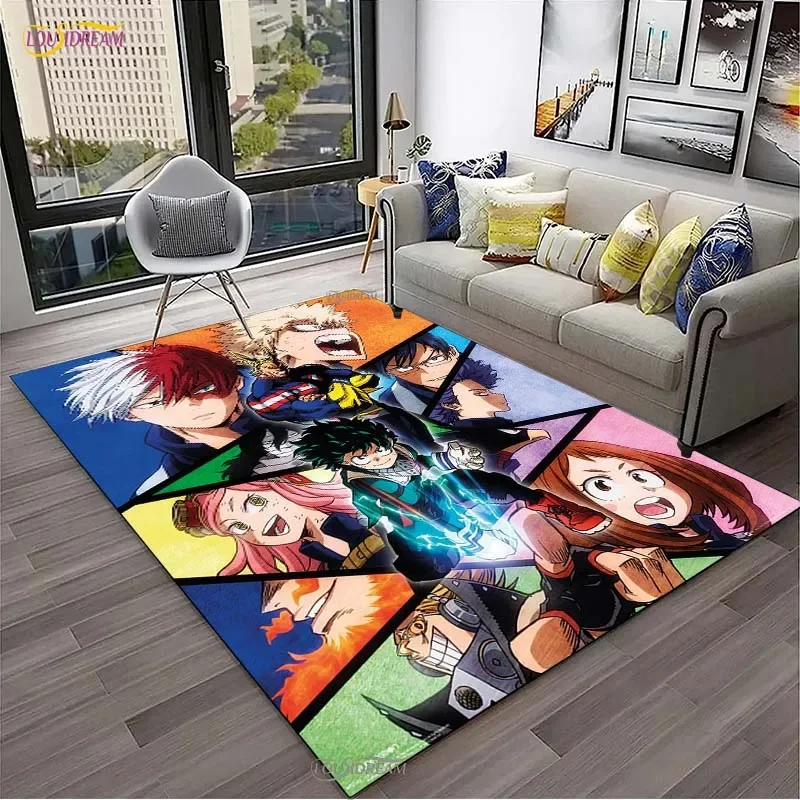 My Hero Cartoon Anime Carpet f - Home Cinema Kids ulasan dan harga