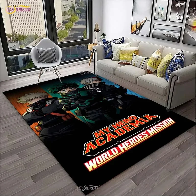 My Hero Cartoon Anime Carpet f - Home Cinema Kids ulasan dan harga