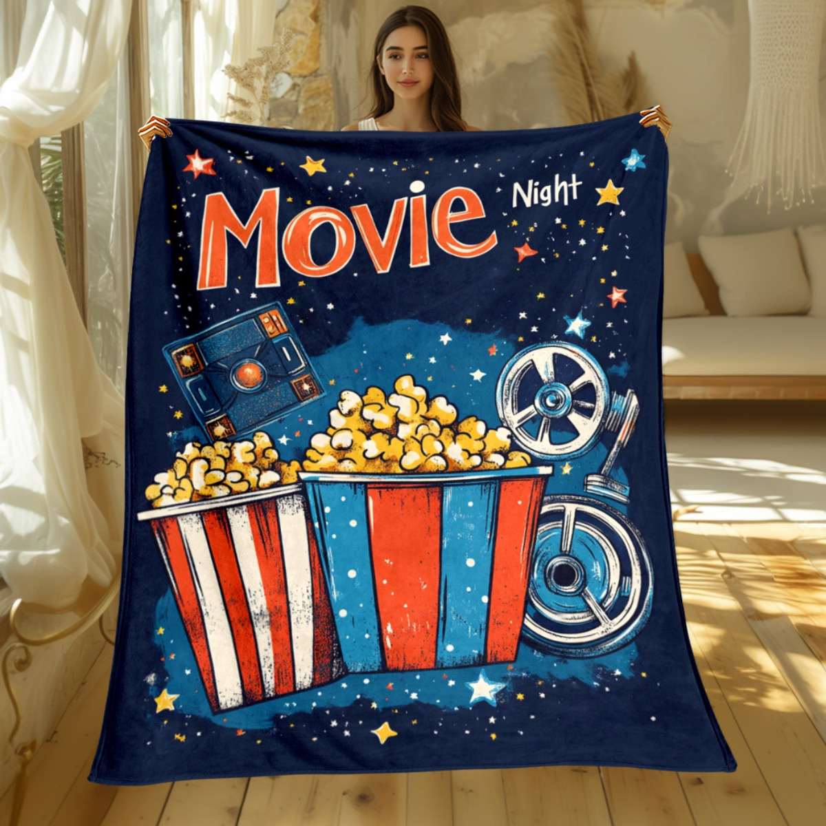 Movie Night Popcorn Cinema Ree - Home Cinema Kids ulasan dan harga