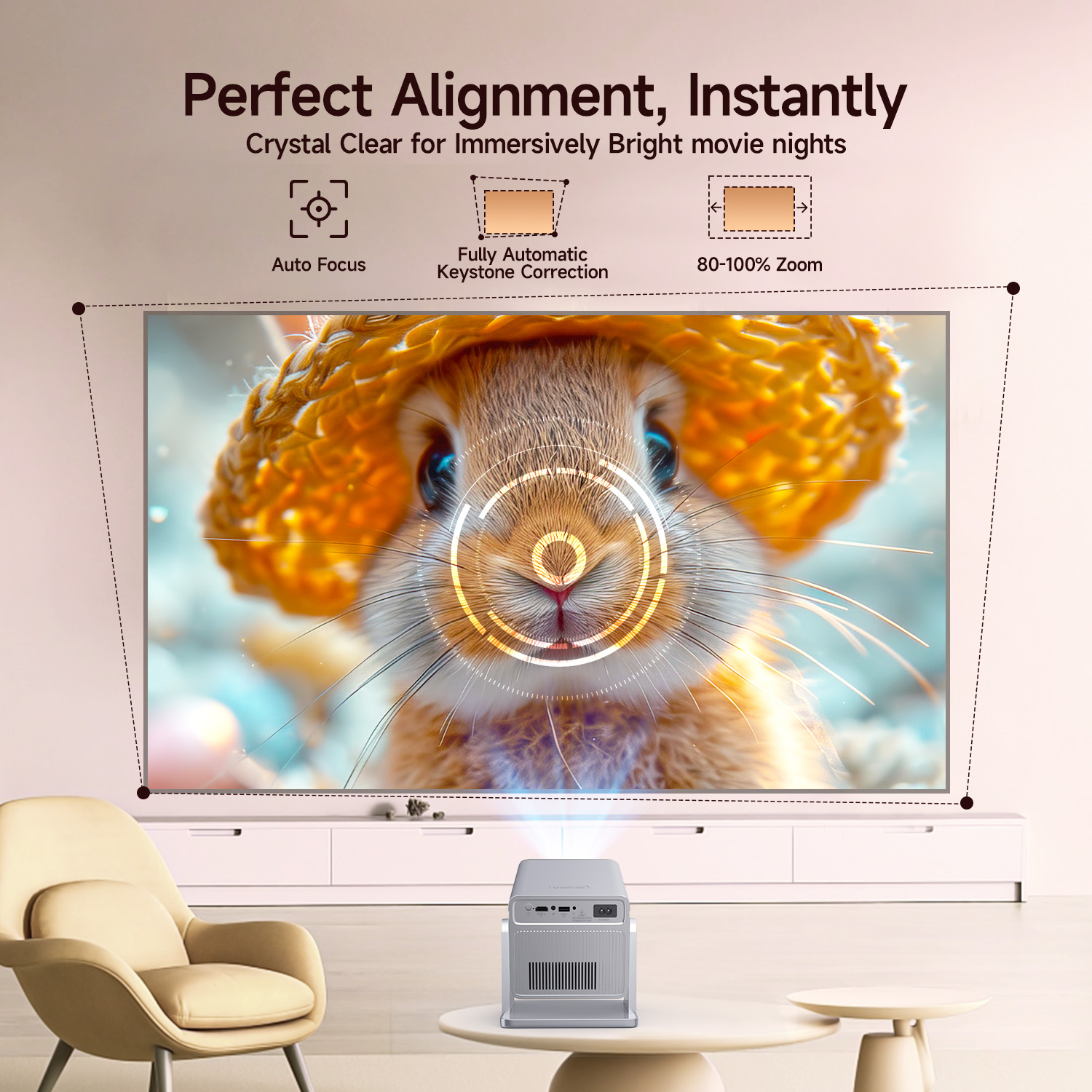 Magcubic 8K HD 1080P 1000ANSI  - Home Cinema Outdoor ulasan dan harga
