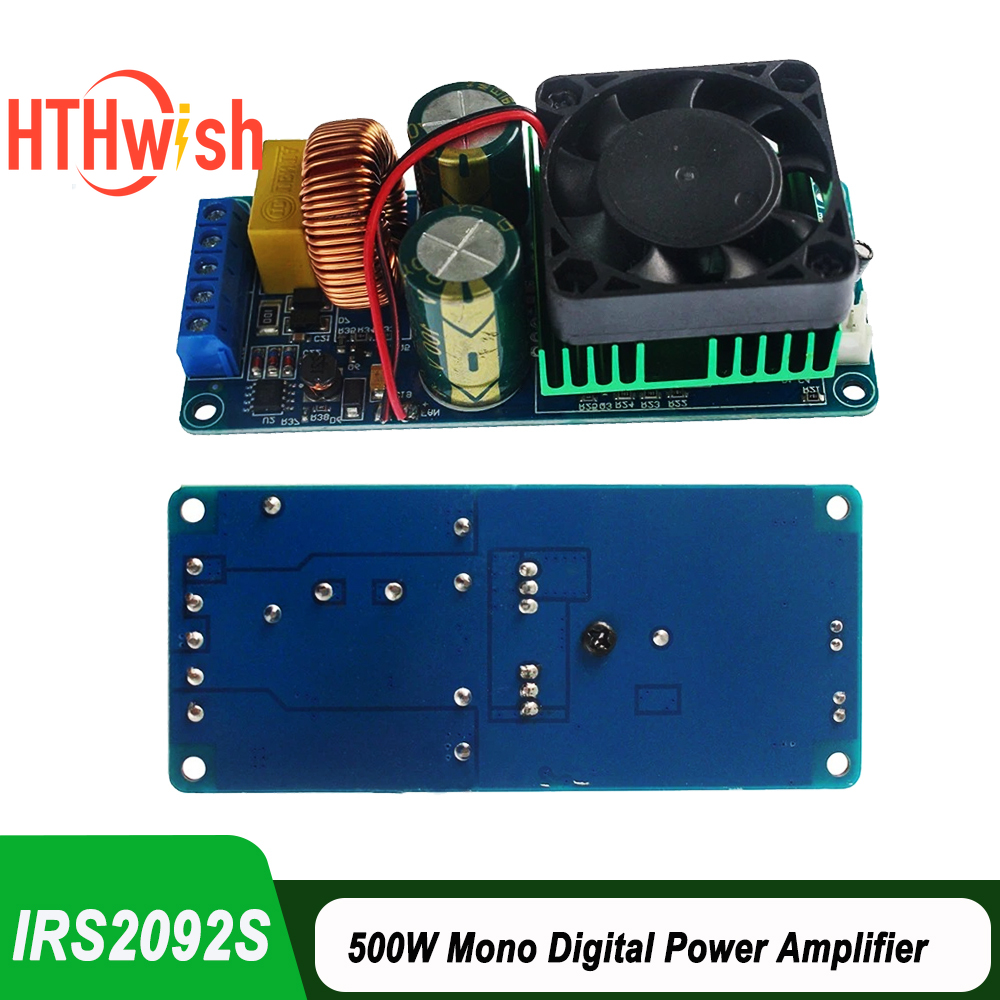 1PC HIFI Power IRS2092S 500W M - Home Cinema Ampli ulasan dan harga
