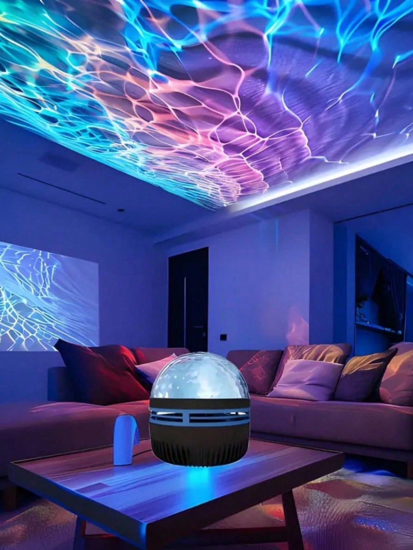 1pc LED Northern Lights Aurora - Home Cinema Galaxy ulasan dan harga