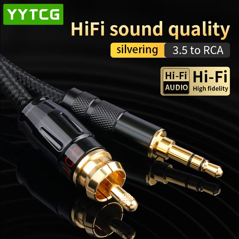 SPDIF Coaxial Cable HIFI 3.5mm - Home Cinema Ampli ulasan dan harga
