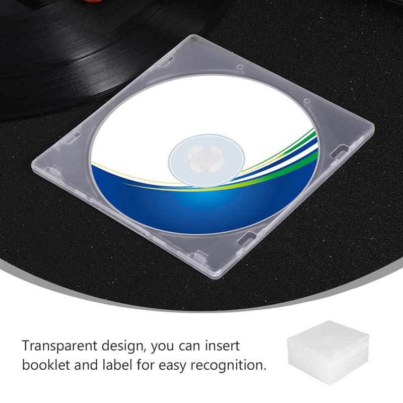 25PCS ultrathin transparent DV - Home Cinema Dvd ulasan dan harga