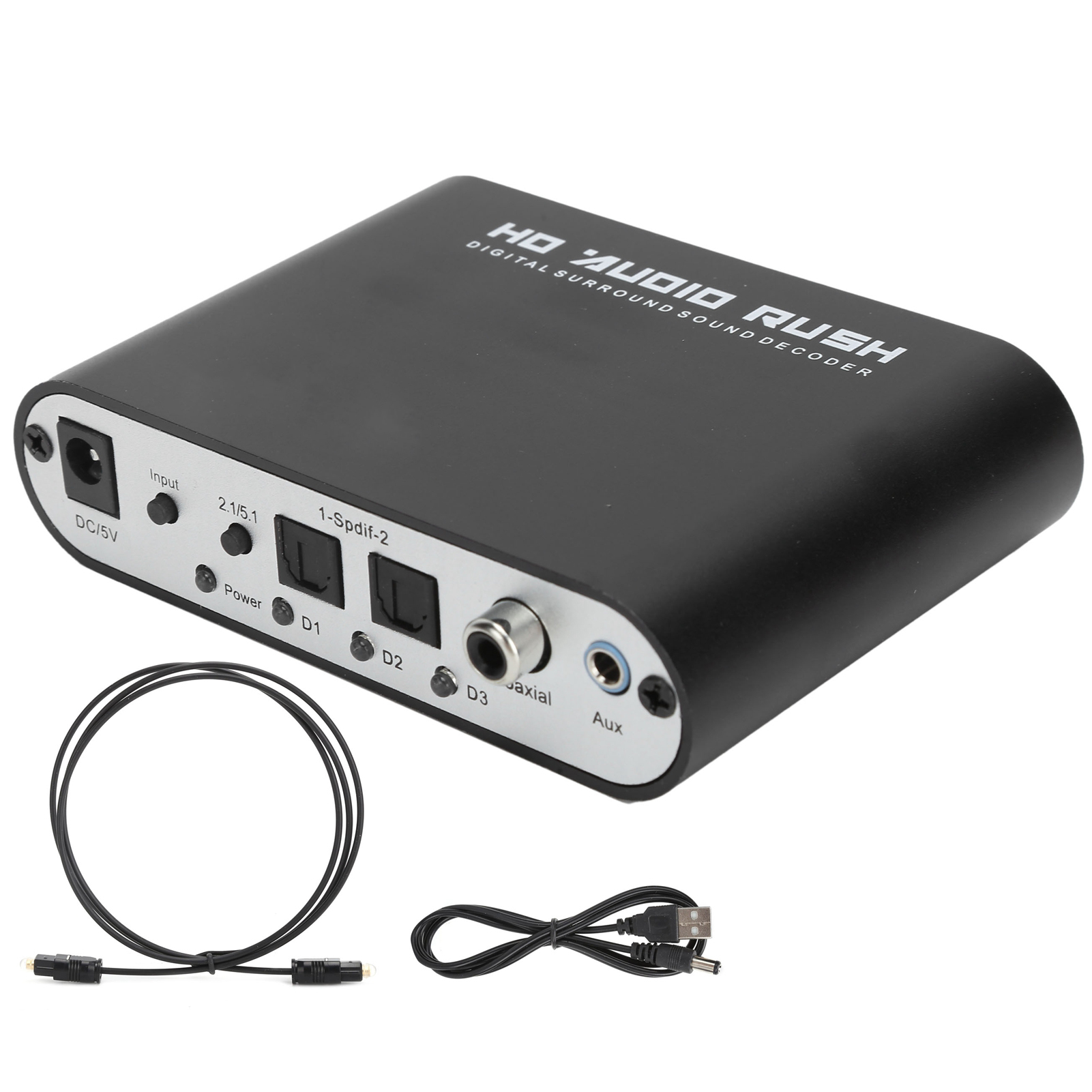 5.1CH DTS Converter AC‑3 Audio - Home Cinema Dvd ulasan dan harga