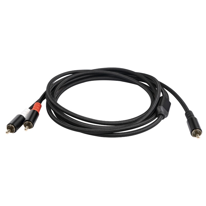 1/2/3M 1 RCA Male To 2 RCA Mal - Home Cinema Ampli ulasan dan harga