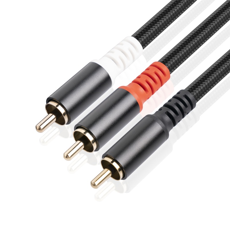1/2/3M 1 RCA Male To 2 RCA Mal - Home Cinema Ampli ulasan dan harga
