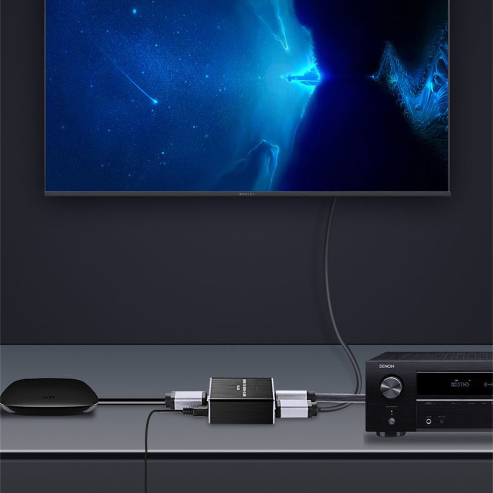 HDMI-Compatible Audio Extracto - Home Cinema Ampli ulasan dan harga
