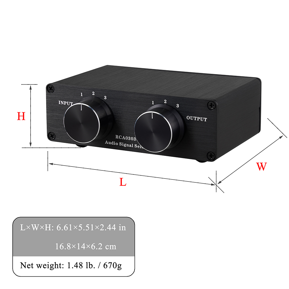 2-Way Stereo RCA Audio Switch  - Home Cinema Ampli ulasan dan harga