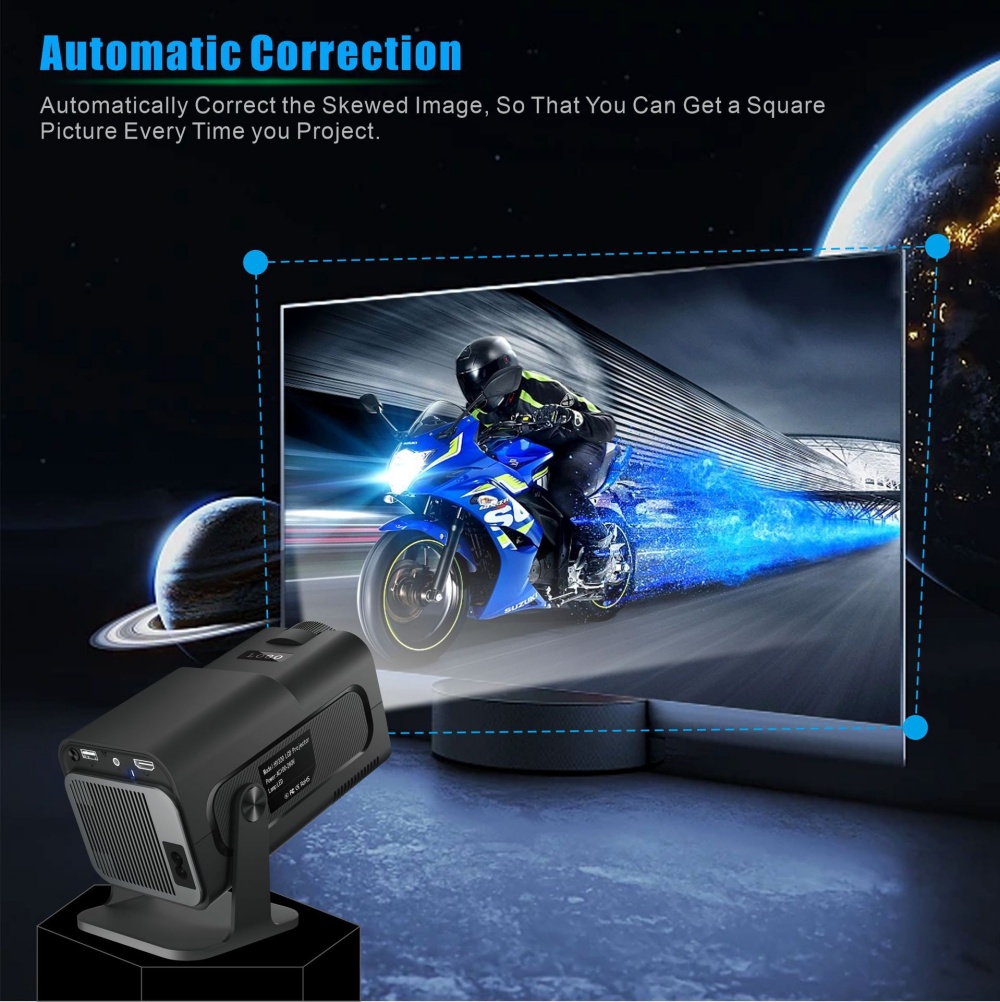Mini Portable Projector Newly  - Home Cinema Outdoor ulasan dan harga