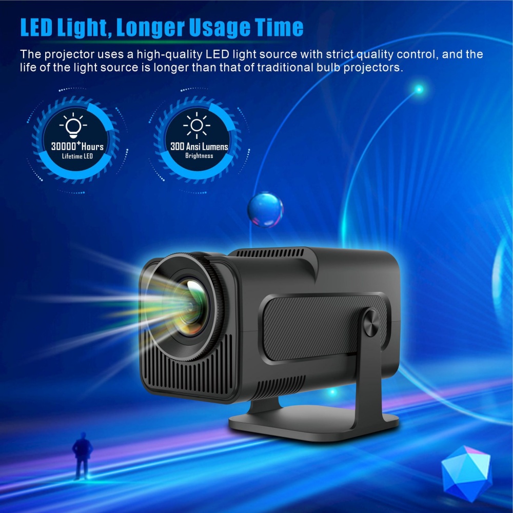 Mini Portable Projector Newly  - Home Cinema Outdoor ulasan dan harga