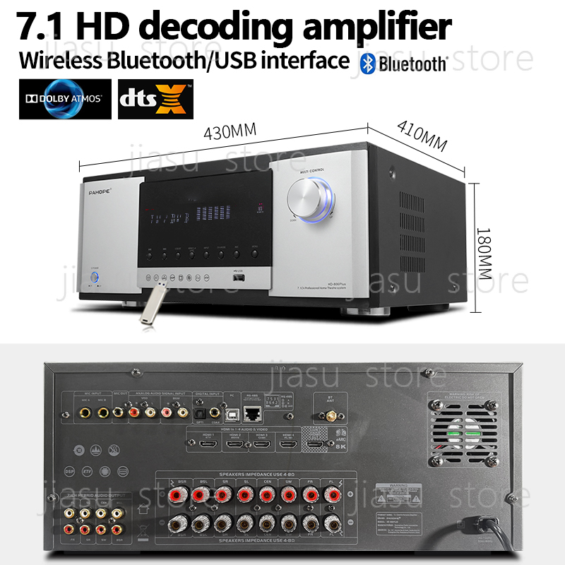 7.1 DTS In-Wall Home Theater S - Home Cinema Sound System ulasan dan harga