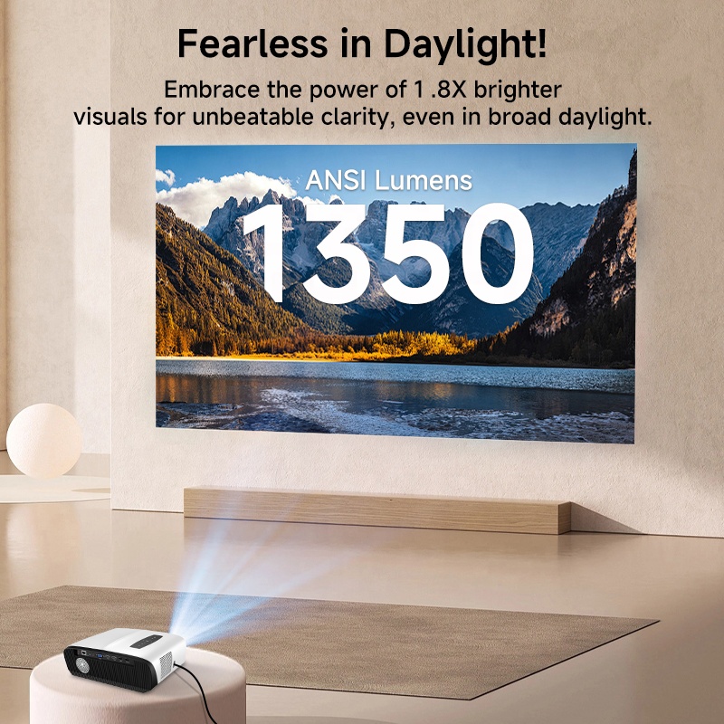 Portable 4K Digital Projector  - Home Cinema Sound System ulasan dan harga