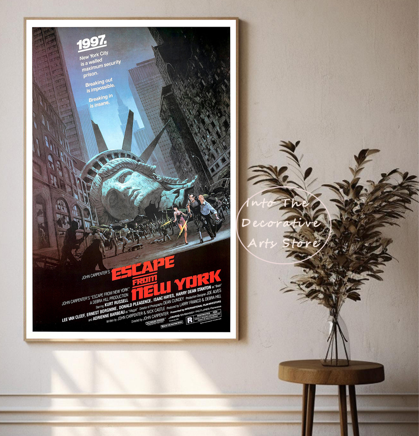 Casablanca Classics Movie Char - Home Cinema Wall Art ulasan dan harga