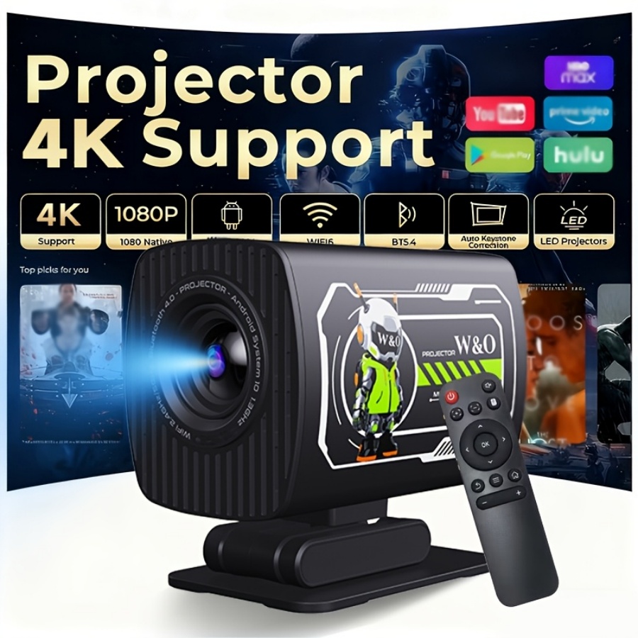 2026 New 1080P Projector Porta - Home Cinema Outdoor ulasan dan harga