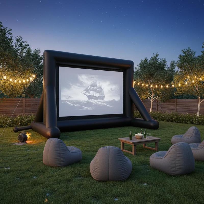 Blow Up Projection Display 20F - Home Cinema Outdoor ulasan dan harga