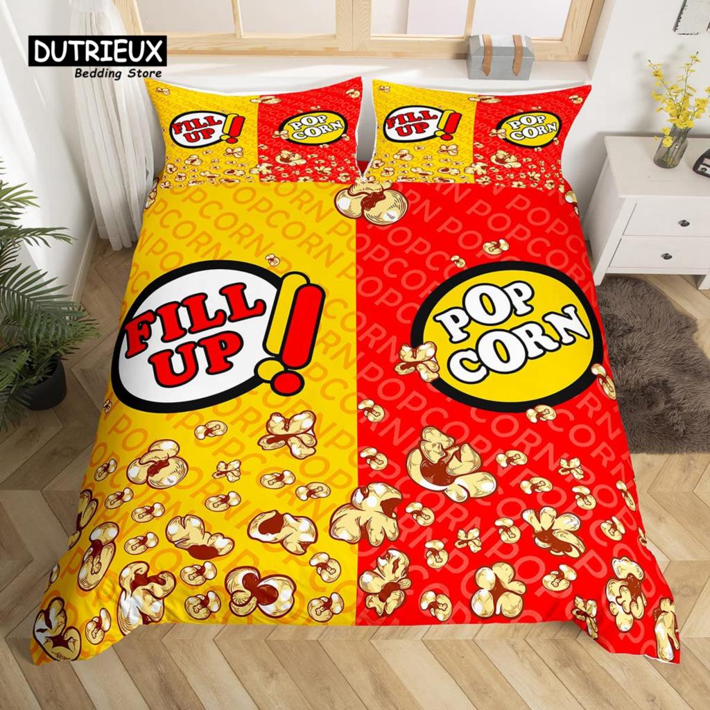 Popcorn Duvet Cover Movie Thea - Home Cinema Kids ulasan dan harga
