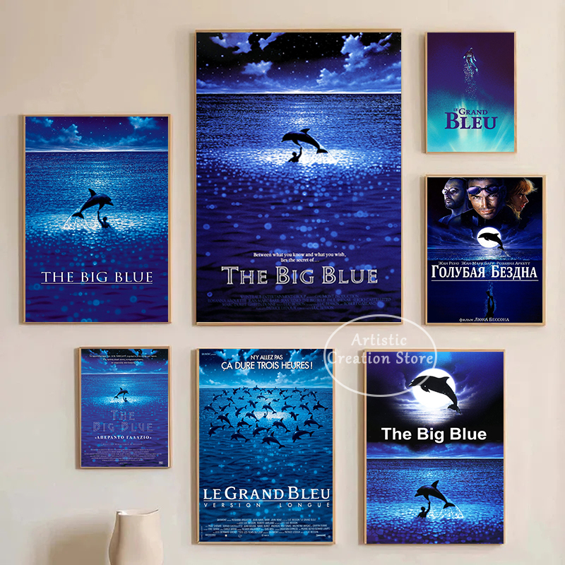 France The Big Blue Movie Post - Home Cinema France ulasan dan harga