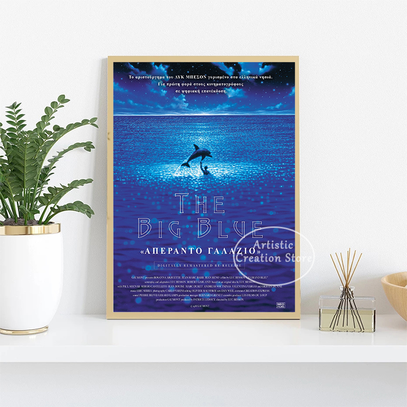 France The Big Blue Movie Post - Home Cinema France ulasan dan harga
