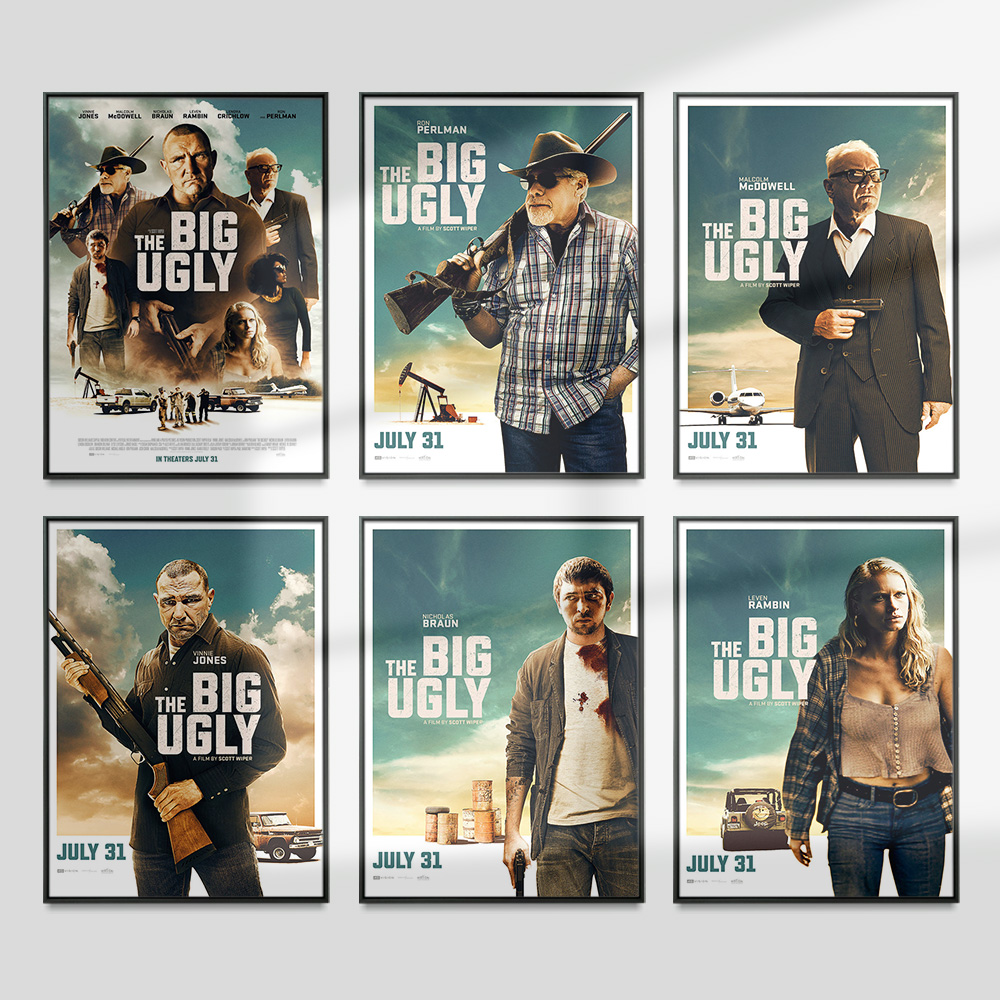 The Big Ugly Movie Print Art P - Home Cinema Wall Art ulasan dan harga