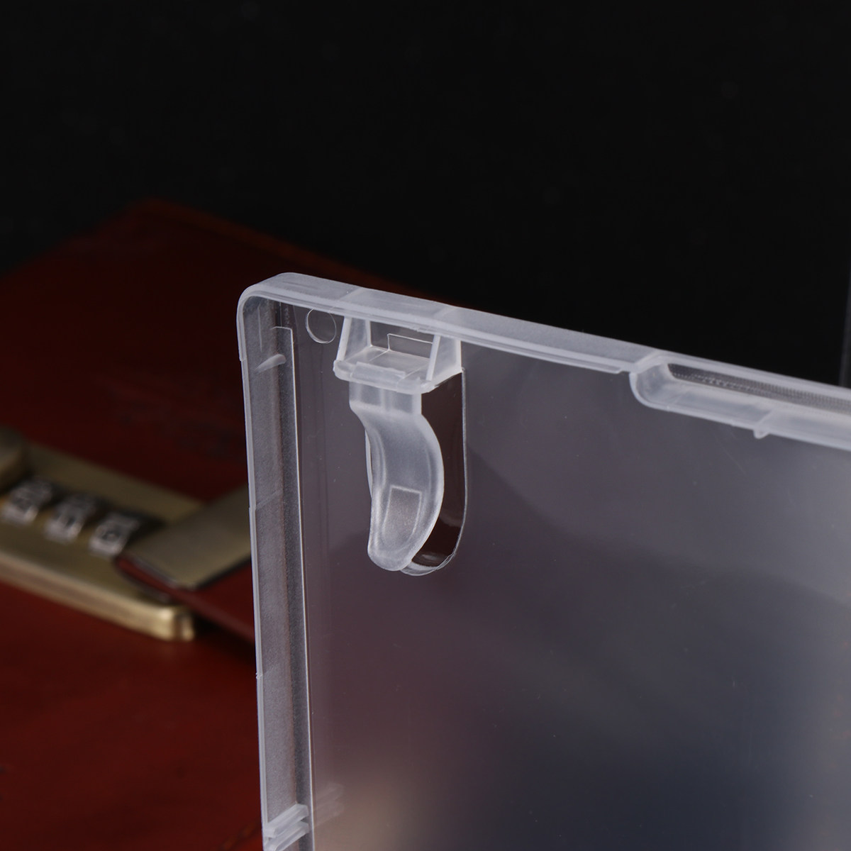 6Pcs Cd Storage Holder Clear C - Home Cinema Dvd ulasan dan harga