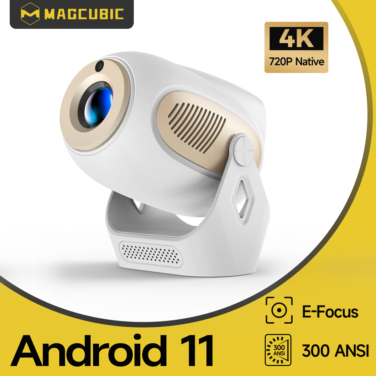 Magcubic HY300X Portable Proje - Home Cinema Outdoor ulasan dan harga
